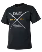 Odzież taktyczna i umundurowanie - T-Shirt Helikon-Tex Polish Multitool czarny - miniaturka - grafika 1
