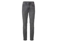 Spodnie męskie - LIVERGY® Jeansy męskie z bawełną, slim fit (54 (38/32), Szary) - miniaturka - grafika 1