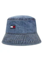 Czapki damskie - Tommy Hilfiger Kapelusz Heritage Bucket AM0AM13289 Niebieski - miniaturka - grafika 1