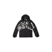 Kurtki narciarskie - Dziecięca Kurtka ocieplana O'NEILL HAMMER AOP JACKET 4500007-31013 – Biały - miniaturka - grafika 1