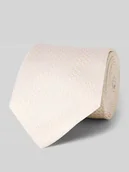 Krawaty i muchy męskie - Krawat jedwabny ze wzorem na całej powierzchni (7,5 cm) - miniaturka - grafika 1