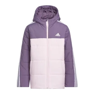 adidas Dziewczęca zimowa kurtka średniej wagi, cień fioletowy, Cień fioletowy, 4-5 lat - Kurtki i płaszcze dla dziewczynek - miniaturka - grafika 1