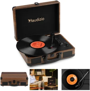 Audizio BT In/Out RP116W brązowy one size - Gramofony - miniaturka - grafika 1