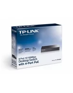 Switche - TP-LINK TL-SF1008P V4.0 - Switch - PoE - miniaturka - grafika 1