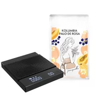 Wagi kuchenne - ZESTAW - Waga Timemore Black Mirror Basic Plus + Kawa ziarnista COFFEE PLANT Kolumbia Palo de Rosa 250g - Parzycielka - miniaturka - grafika 1