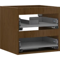Szafki łazienkowe - Mexen Box-A korpus szafki podumywalkowej 50 cm, 2 szuflady, orzech - 91AX0-0500-470-2-86 - miniaturka - grafika 1