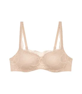Triumph balkonetka na fiszbinie Body Make-Up Illusion Lace Balconette-70B - Biustonosze - miniaturka - grafika 1