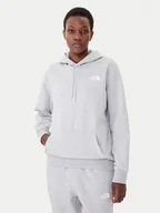 Bluzy damskie - The North Face Bluza Simple Dome NF0A89EY Szary Regular Fit - miniaturka - grafika 1
