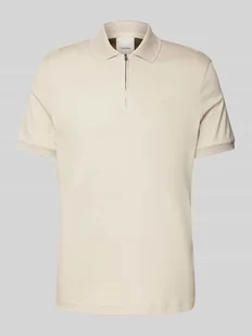 Koszulka polo o kroju slim fit z wyhaftowanym logo model ‘LIQUID TOUCH’ - Koszulki męskie - miniaturka - grafika 1