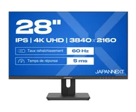 Monitory - JAPANNEXT JN-IPS280UHD60F-C65W-HSP (28") 4K Ultra HD LCD Czarny - miniaturka - grafika 1