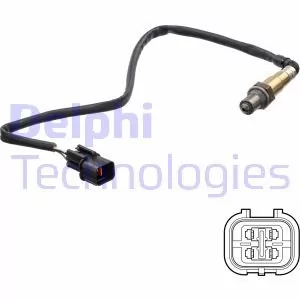 Sonda lambda Delphi ES21257-12B1 - Sondy lambda - miniaturka - grafika 1