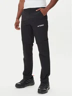 Odzież trekkingowa męska - adidas Spodnie outdoor Terrex Multi IZ3320 Czarny Regular Fit - miniaturka - grafika 1