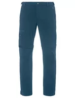 Spodnie męskie - VAUDE VAUDE Spodnie męskie Men's Farley Stretch T-zip II zielony cedrowy 58-Long 04575 - miniaturka - grafika 1