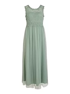 Vila Kobiety Vilynnea Maxi Dress Sukienka, Zielony, 42 - Sukienki - miniaturka - grafika 1