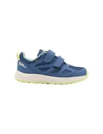 Buty dla chłopców - Jack Wolfskin Woodland 2 Texapore Low Vc K buty do chodzenia dla dzieci, uniseks, Evening Sky, 32 EU - miniaturka - grafika 1