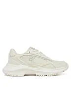 Buty dla dziewczynek - Calvin Klein Jeans Sneakersy V3A9-82030-1695530 Écru - miniaturka - grafika 1