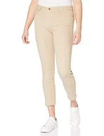 Spodnie damskie - 7 For All Mankind Damskie spodnie Roxanne Ankle Casual Pants, beżowy, 23 - miniaturka - grafika 1