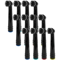 Końcówki do szczoteczek elektrycznych - Końcówka zamienna Precision EB17-P x4 czarne z w/a DailyClean x3 - miniaturka - grafika 1