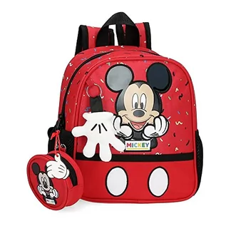 Plecaki szkolne i tornistry - Disney It´s a Mickey Thing Plecak przedszkolny Czerwony 23 x 25 x 5 cm Poliester 5,75 L - grafika 1