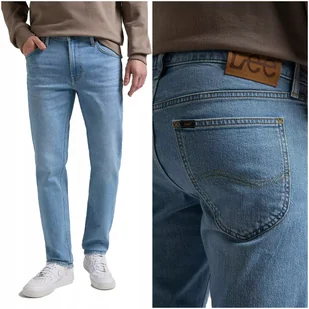 Męskie spodnie jeansowe proste Lee Daren Zip Fly 30/30 - Spodnie męskie - miniaturka - grafika 1
