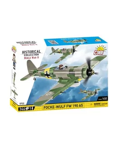 Cobi HC WWII samolot Focke-Wulf Fw 190 A5 340 el. - - Klocki Cobi HC WWII samolot Focke-Wulf Fw 190 A5 340 el. - - Klocki - miniaturka - grafika 3