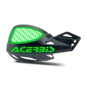 Akcesoria motocyklowe - Handbary Acerbis Uniko Vented Czarny/Zielony - miniaturka - grafika 1
