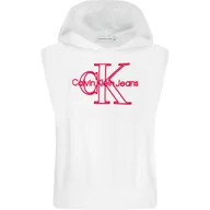 Bluzy dla dziewczynek - CALVIN KLEIN JEANS Bluza | Loose fit - miniaturka - grafika 1