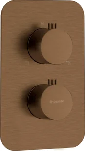 Deante Element zewnętrzny BOX Therm brąz szczotk. BXY_CEBT - Akcesoria do armatury i ceramiki - miniaturka - grafika 1