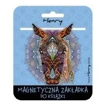 Henry Zakładka magnetyczna. Mandala Koń - Henry - Zakładki do książek - miniaturka - grafika 1