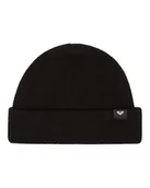 Czapki damskie - Roxy FOLKER Beanie czarna czapka One Size - miniaturka - grafika 1