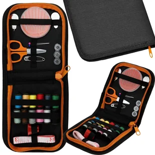 Przybornik Krawiecki Do Szycia Organizer Igły Nici Agrafki Podróżny Etui - Pasmanteria - miniaturka - grafika 1