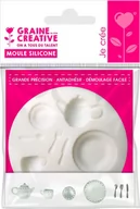 Masy plastyczne - Forma Silikonowa Do Mas Plastycznych Zastawa - miniaturka - grafika 1