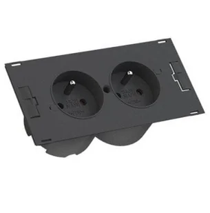 BACHMANN DUE 2xUTE 0.2m GST18 - Gniazdka elektryczne - miniaturka - grafika 1