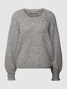 Swetry damskie - Sweter z dzianiny z okrągłym dekoltem model ‘TALLI’ - miniaturka - grafika 1