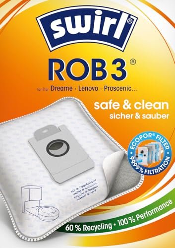 Swirl ROB 3 EcoPor worki do odkurzacza, bawełna