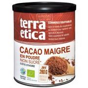 Kakao i czekolada - Terra Etica Kakao niskotłuszczowe w proszku 280 g Bio - miniaturka - grafika 1