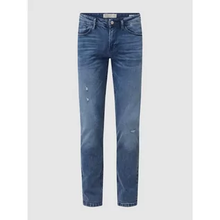 Spodnie męskie - Jeansy o kroju slim fit z dodatkiem streczu model Piers - Tom Tailor Denim - grafika 1