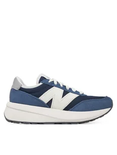 New Balance Sneakersy GS370AG Granatowy - Buty dla dziewczynek - miniaturka - grafika 1