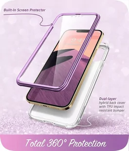 Etui Supcase do Apple iPhone 13 Pro Cosmo fiolet - Etui i futerały do telefonów - miniaturka - grafika 4