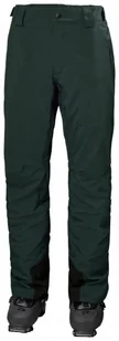 Męskie spodnie narciarskie HELLY HANSEN LEGENDARY INSULATED PANTS - zielone - Spodnie sportowe męskie - miniaturka - grafika 1