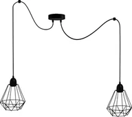 Lampy sufitowe - Lampa wisząca Solar Lampa loft diament 2 płomienna pająk - miniaturka - grafika 1