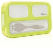 Lunch boxy - Lunchbox z widelcem Bent , limonkowy, bbl v - miniaturka - grafika 1