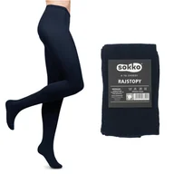 Rajstopy - Sokko Rajstopy Damskie Bawełniane Termiczne Ciepłe - Raj-Gra-5 - miniaturka - grafika 1