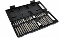 Zestawy narzędziowe - Geko Zestaw kluczy torx 40szt bity spline gwiazdki G10035 - miniaturka - grafika 1