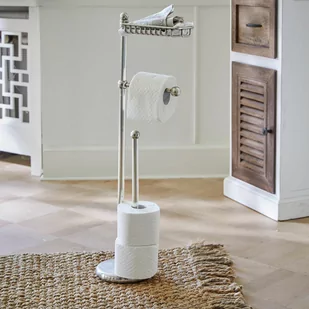 Uchwyt na papier toaletowy Omerville - Wieszaki łazienkowe - miniaturka - grafika 1