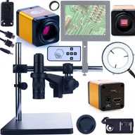 Mikroskopy i lupy - Mikroskop Rosfix ZESTAW MIKROSKOP CYFROWY DO LUTOWANIA WYSIĘGNIK OŚWIETLACZ + KAMERA ROSFIX - miniaturka - grafika 1