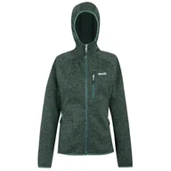 Bluzy sportowe damskie - Bluza damska Regatta Women’s Hooded Newhill Rozmiar: M / Kolor: zielony - miniaturka - grafika 1