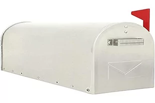 Rottner chorągiewek rottner skrzynka na listy Mailbox aluminiowy srebrny, zamknięcie zatrzaskowe, z optycznym (wskaźnik napełnienia do eksponowania) - Skrzynki na listy - miniaturka - grafika 1