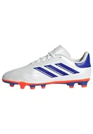 Piłka nożna - adidas Copa Pure Ii Club buty piłkarskie, unisex, elastyczne, twarde buty, Ftwr biały jasny niebieski słoneczny czerwony, 35.5 EU - miniaturka - grafika 1