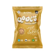 Chipsy - Qool`s snacki proteinowe - wegańskie o smaku sera 120g Glutenex - miniaturka - grafika 1
